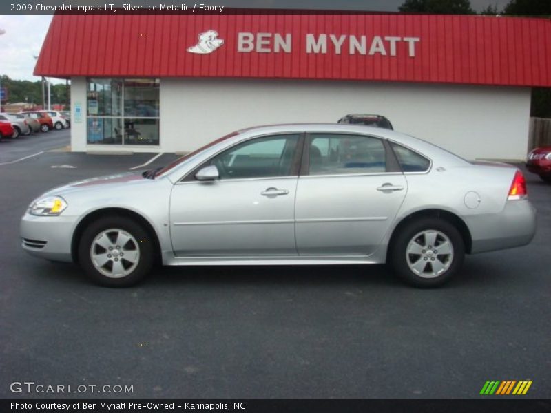 Silver Ice Metallic / Ebony 2009 Chevrolet Impala LT
