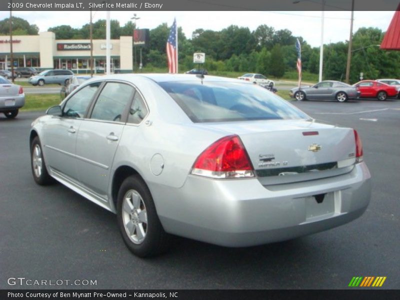 Silver Ice Metallic / Ebony 2009 Chevrolet Impala LT