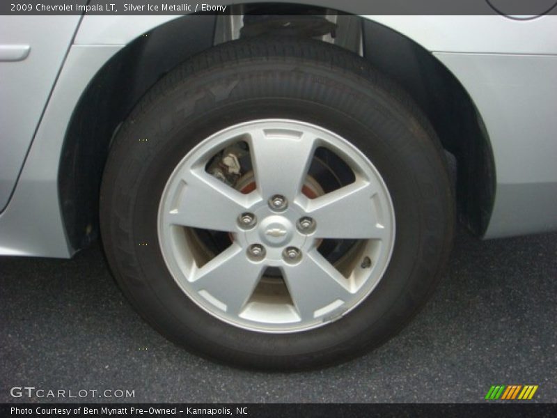 Silver Ice Metallic / Ebony 2009 Chevrolet Impala LT