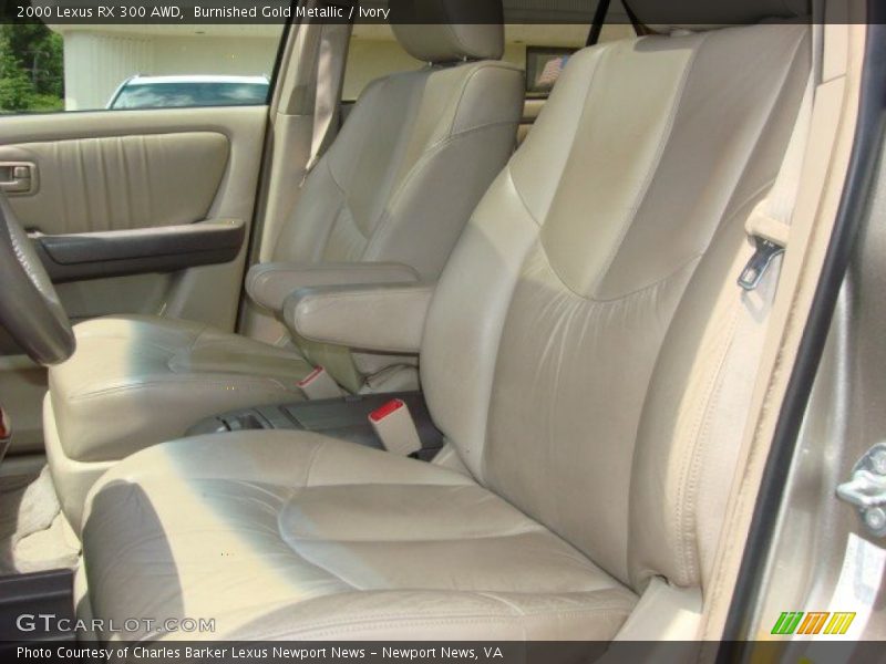 Burnished Gold Metallic / Ivory 2000 Lexus RX 300 AWD