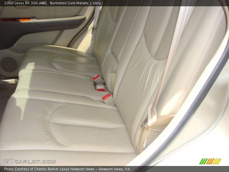 Burnished Gold Metallic / Ivory 2000 Lexus RX 300 AWD