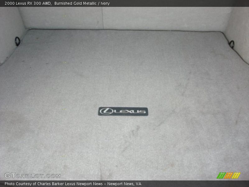Burnished Gold Metallic / Ivory 2000 Lexus RX 300 AWD