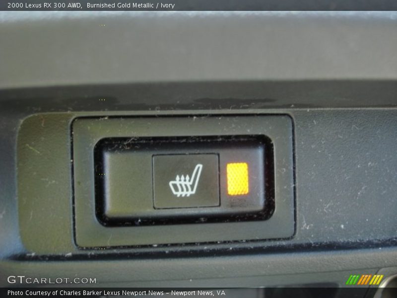 Burnished Gold Metallic / Ivory 2000 Lexus RX 300 AWD