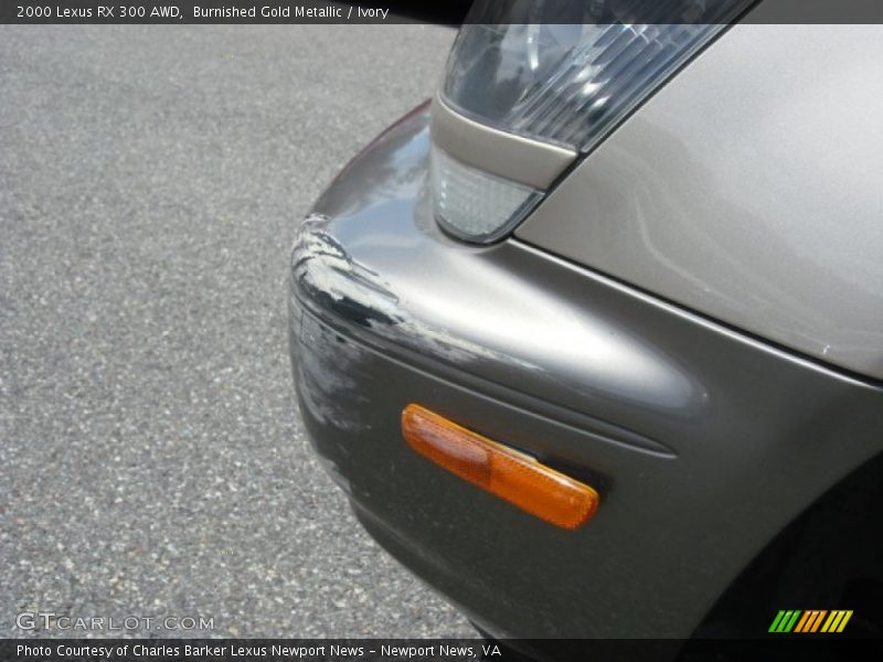 Burnished Gold Metallic / Ivory 2000 Lexus RX 300 AWD