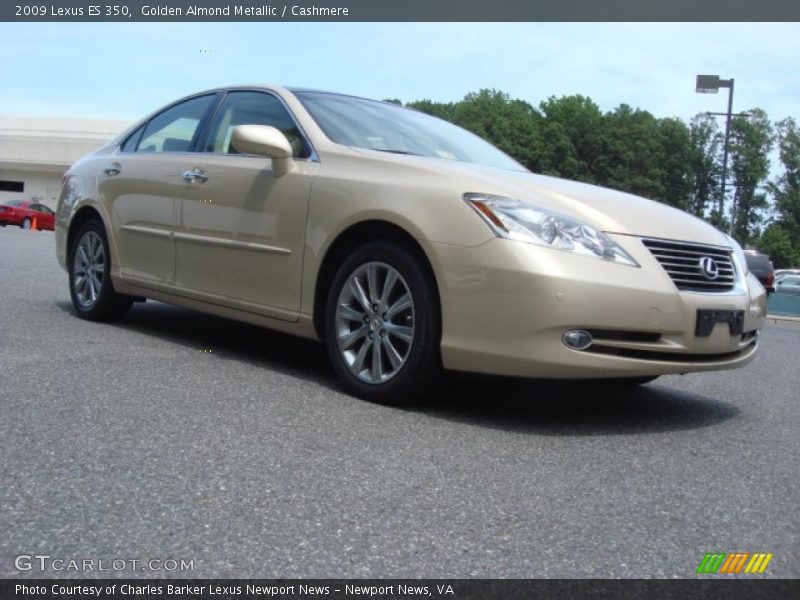 Golden Almond Metallic / Cashmere 2009 Lexus ES 350