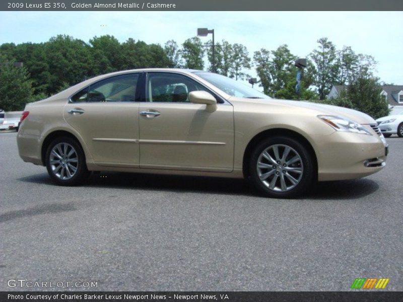Golden Almond Metallic / Cashmere 2009 Lexus ES 350