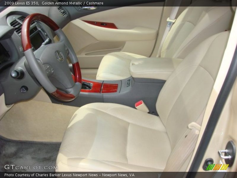 Golden Almond Metallic / Cashmere 2009 Lexus ES 350
