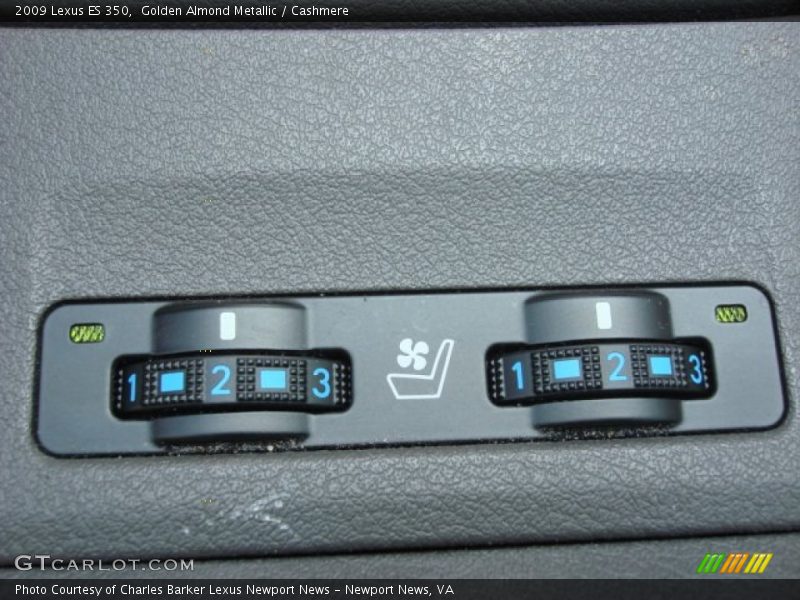 Golden Almond Metallic / Cashmere 2009 Lexus ES 350