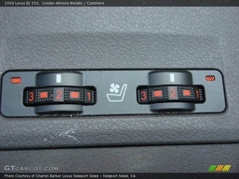Golden Almond Metallic / Cashmere 2009 Lexus ES 350