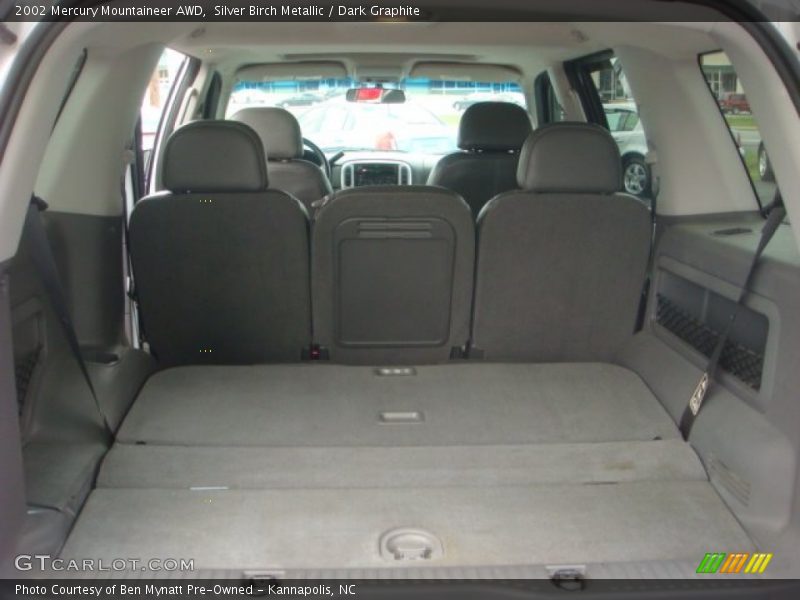 Silver Birch Metallic / Dark Graphite 2002 Mercury Mountaineer AWD