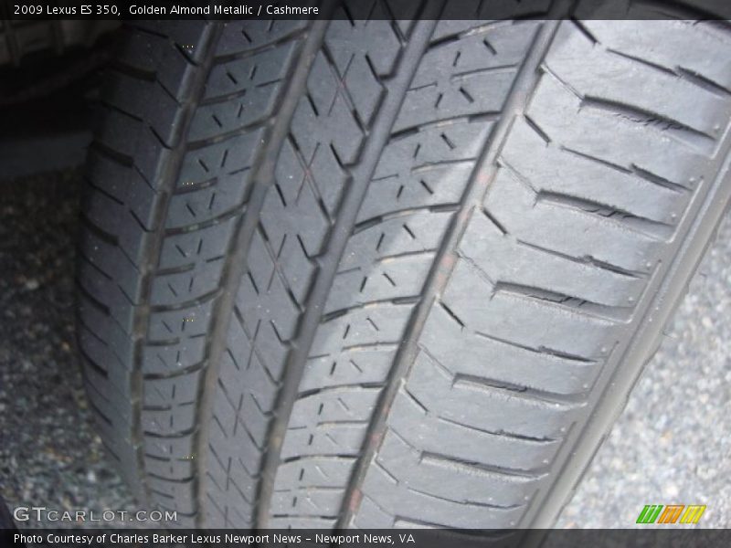 Golden Almond Metallic / Cashmere 2009 Lexus ES 350