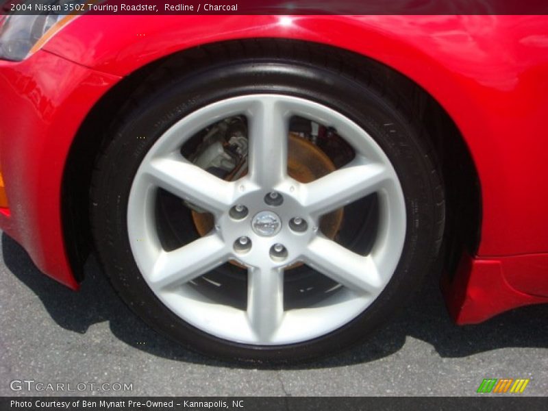 Redline / Charcoal 2004 Nissan 350Z Touring Roadster
