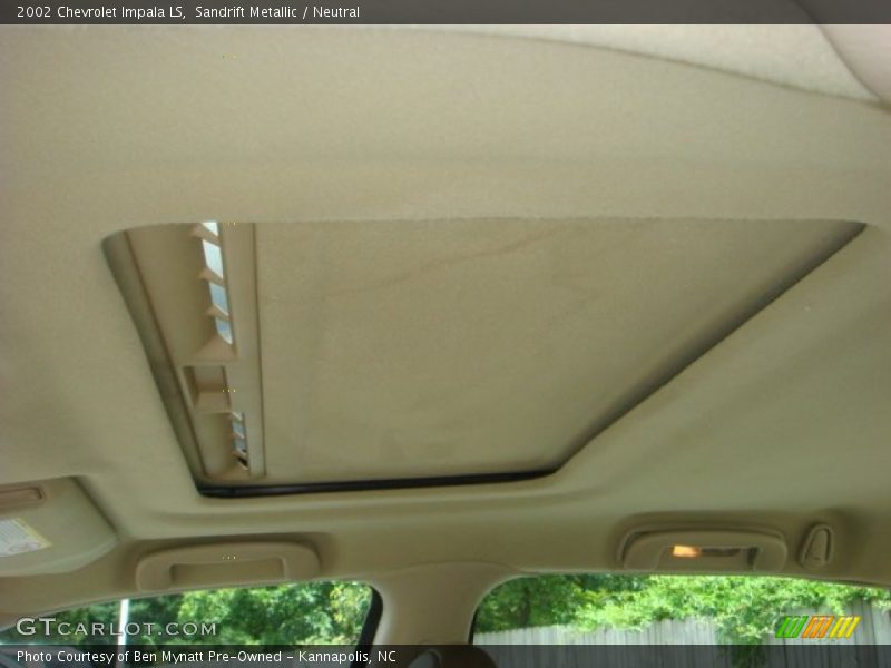 Sandrift Metallic / Neutral 2002 Chevrolet Impala LS