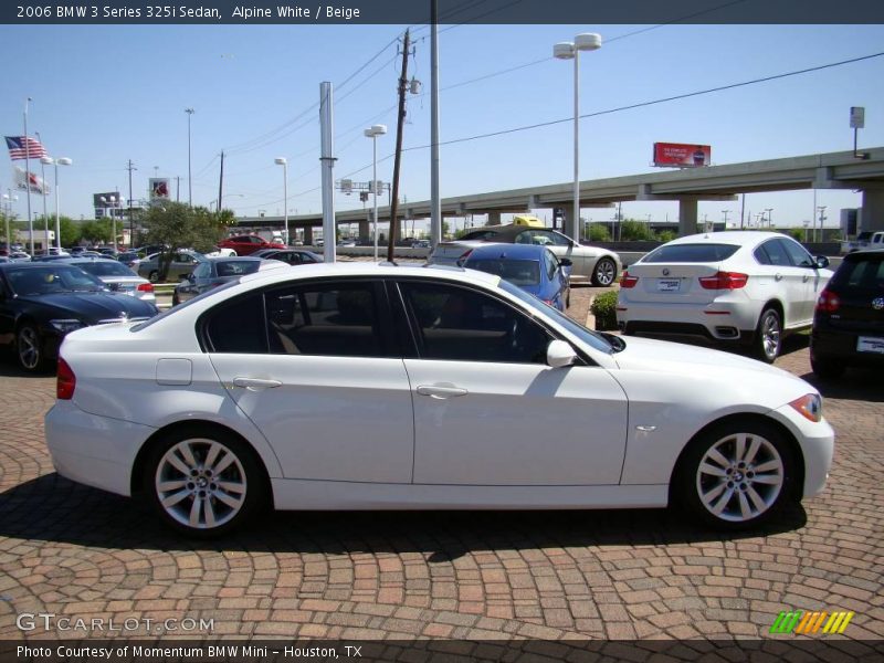 Alpine White / Beige 2006 BMW 3 Series 325i Sedan