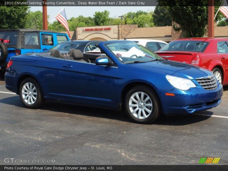  2010 Sebring Touring Convertible Deep Water Blue Pearl