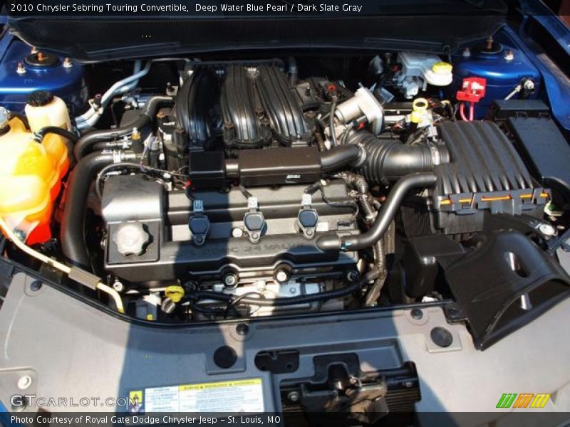  2010 Sebring Touring Convertible Engine - 2.7 Liter Flex-Fuel DOHC 24-Valve V6