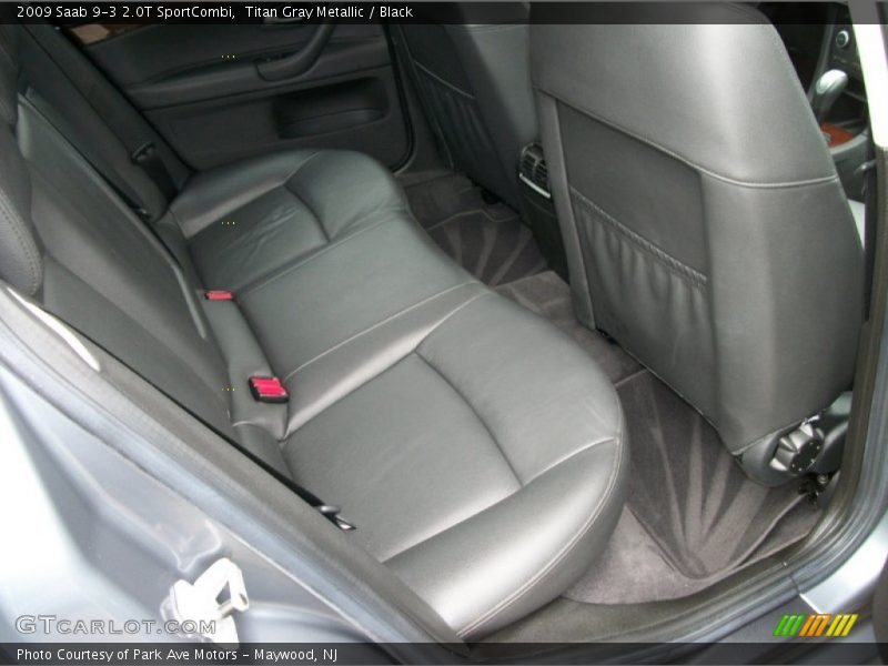  2009 9-3 2.0T SportCombi Black Interior