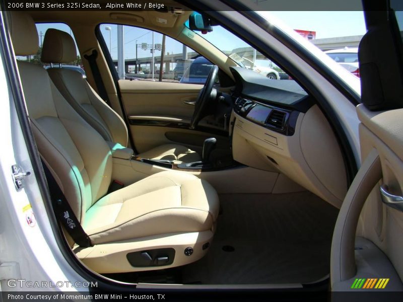 Alpine White / Beige 2006 BMW 3 Series 325i Sedan