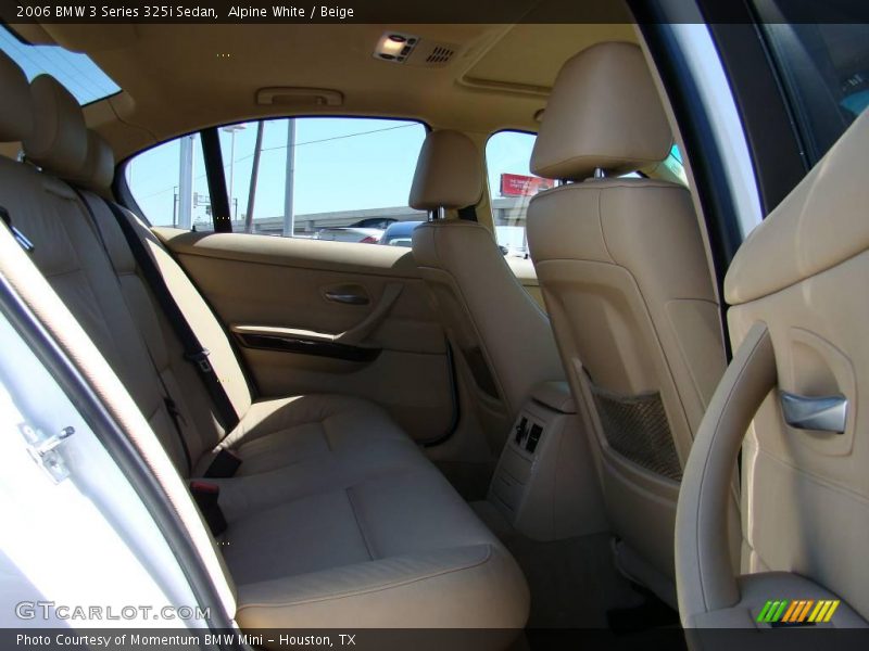 Alpine White / Beige 2006 BMW 3 Series 325i Sedan