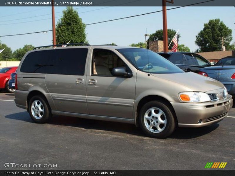 Sand Beige / Beige 2004 Oldsmobile Silhouette GL