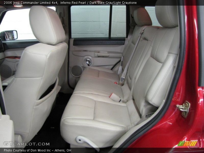 Inferno Red Pearl / Dark Slate Gray/Light Graystone 2006 Jeep Commander Limited 4x4