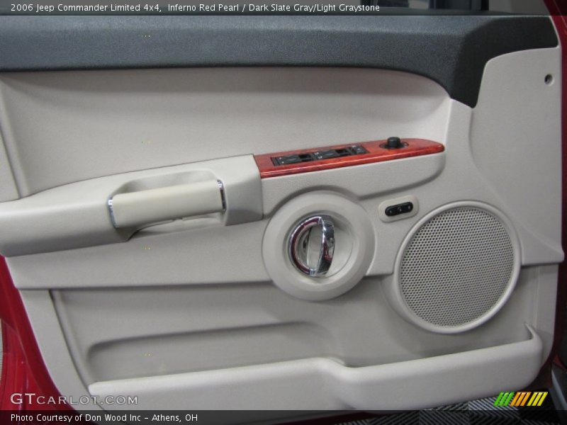 Inferno Red Pearl / Dark Slate Gray/Light Graystone 2006 Jeep Commander Limited 4x4