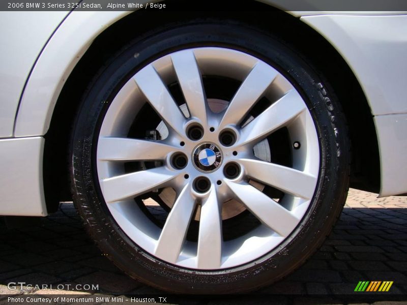 Alpine White / Beige 2006 BMW 3 Series 325i Sedan