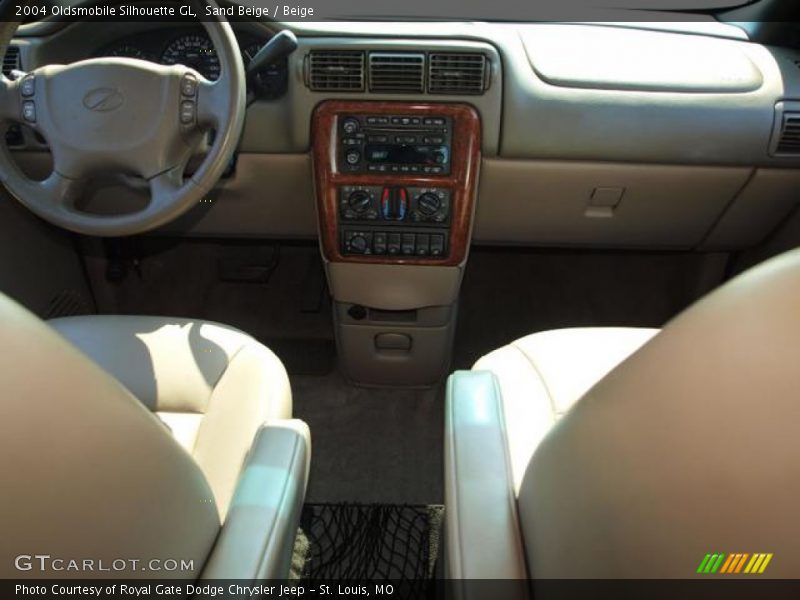 Sand Beige / Beige 2004 Oldsmobile Silhouette GL