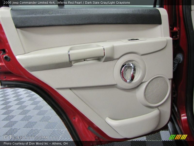 Inferno Red Pearl / Dark Slate Gray/Light Graystone 2006 Jeep Commander Limited 4x4