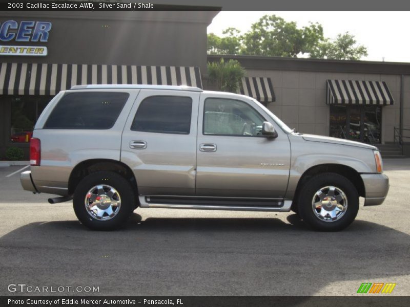 Silver Sand / Shale 2003 Cadillac Escalade AWD