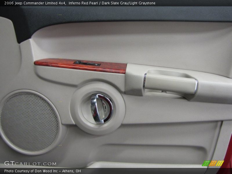 Inferno Red Pearl / Dark Slate Gray/Light Graystone 2006 Jeep Commander Limited 4x4