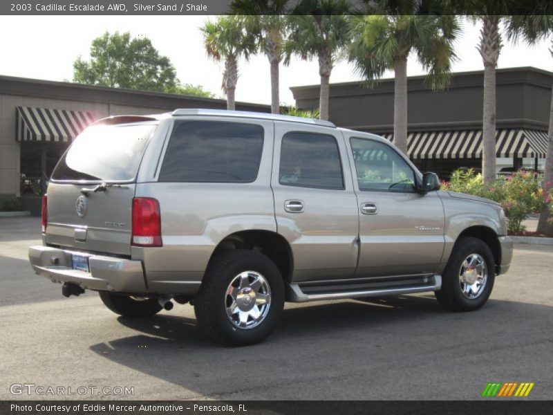 Silver Sand / Shale 2003 Cadillac Escalade AWD
