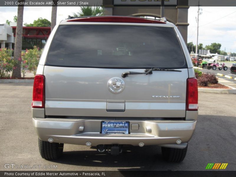 Silver Sand / Shale 2003 Cadillac Escalade AWD