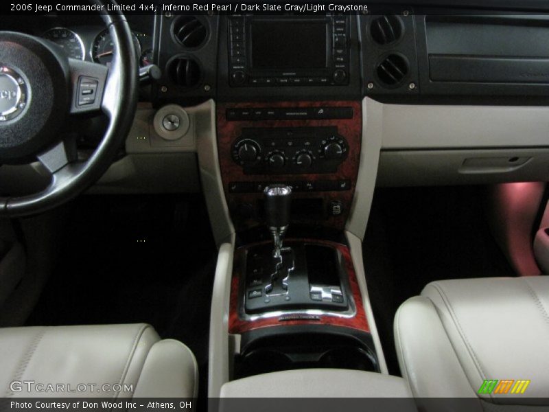 Inferno Red Pearl / Dark Slate Gray/Light Graystone 2006 Jeep Commander Limited 4x4