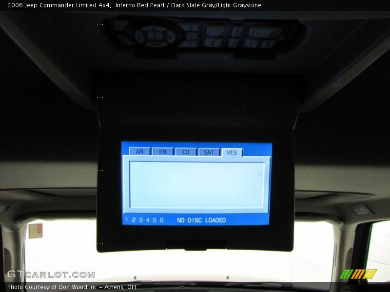 Inferno Red Pearl / Dark Slate Gray/Light Graystone 2006 Jeep Commander Limited 4x4