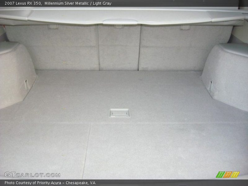 Millennium Silver Metallic / Light Gray 2007 Lexus RX 350