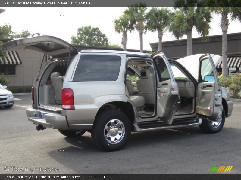 Silver Sand / Shale 2003 Cadillac Escalade AWD