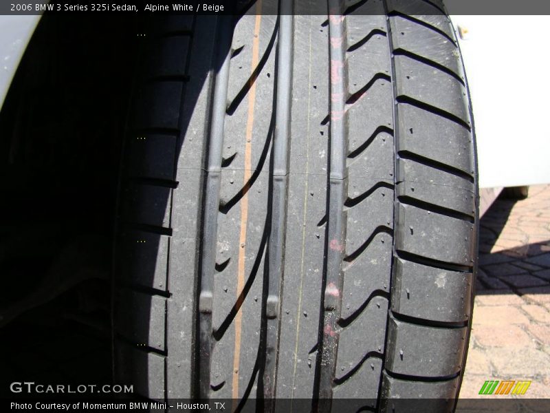 Alpine White / Beige 2006 BMW 3 Series 325i Sedan