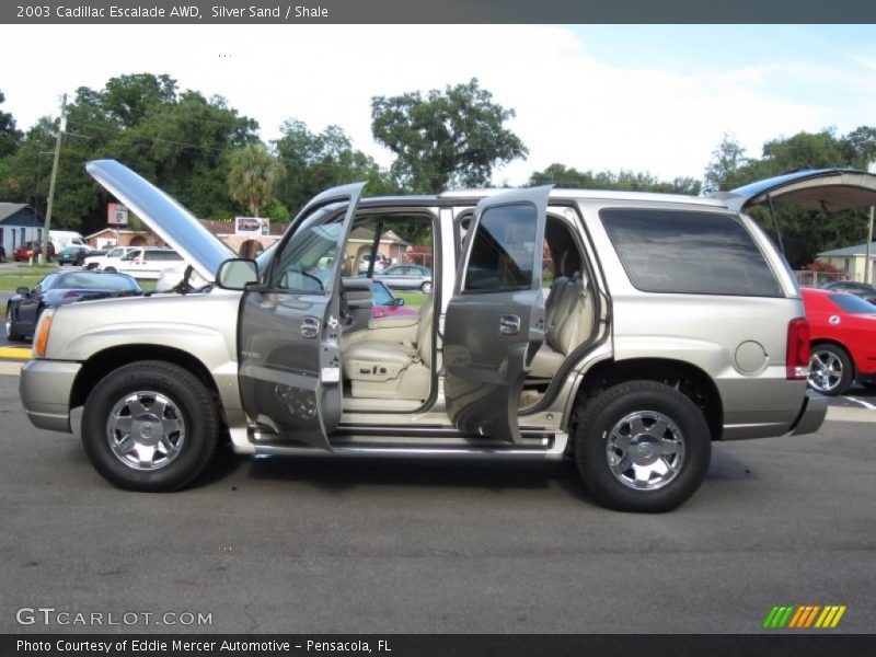 Silver Sand / Shale 2003 Cadillac Escalade AWD