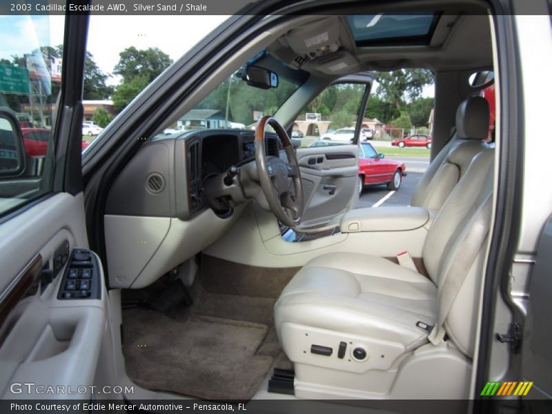 Silver Sand / Shale 2003 Cadillac Escalade AWD
