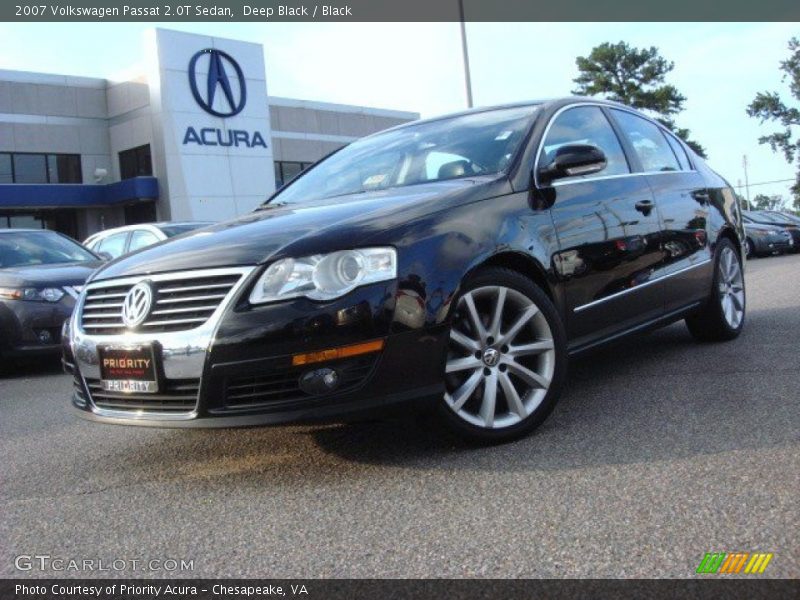 Deep Black / Black 2007 Volkswagen Passat 2.0T Sedan