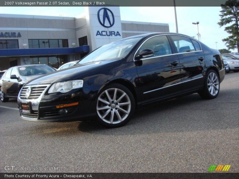 Deep Black / Black 2007 Volkswagen Passat 2.0T Sedan