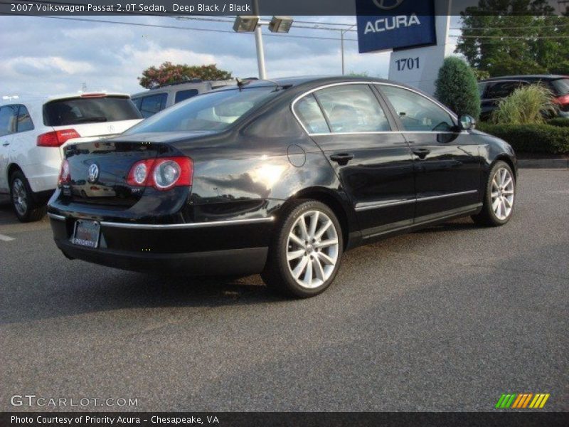 Deep Black / Black 2007 Volkswagen Passat 2.0T Sedan