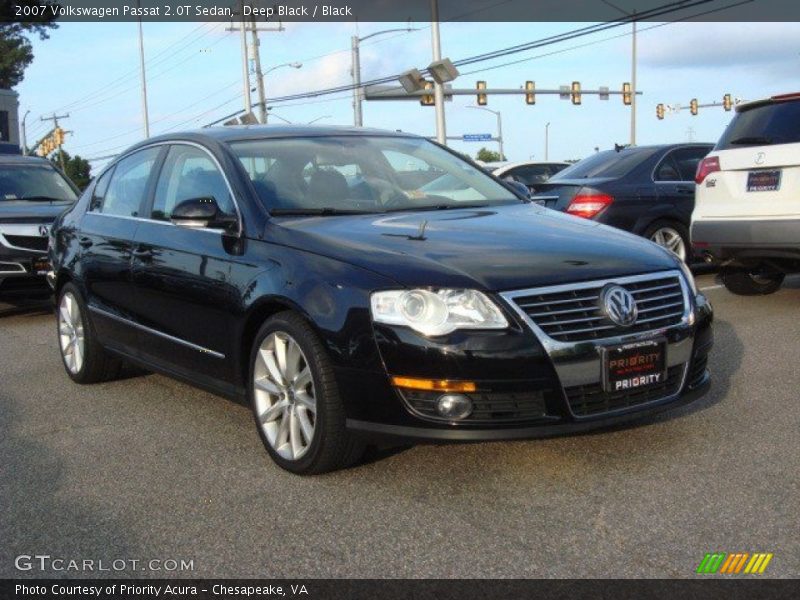 Deep Black / Black 2007 Volkswagen Passat 2.0T Sedan