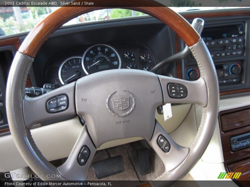 Silver Sand / Shale 2003 Cadillac Escalade AWD