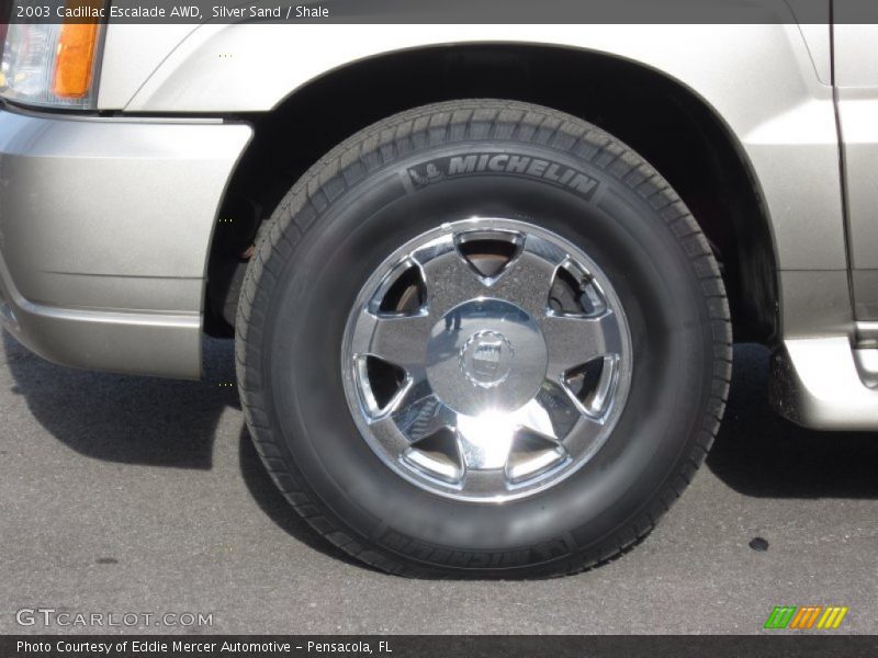 Silver Sand / Shale 2003 Cadillac Escalade AWD