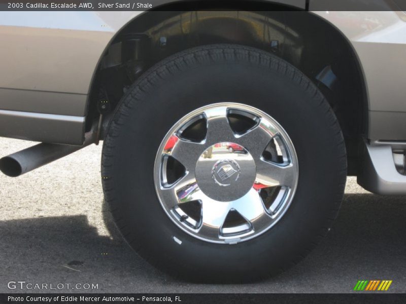 Silver Sand / Shale 2003 Cadillac Escalade AWD