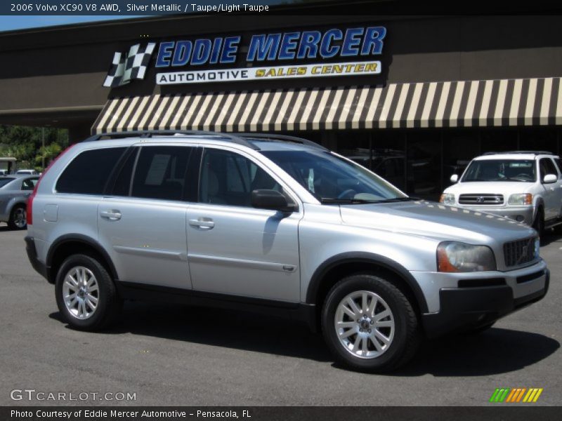 Silver Metallic / Taupe/Light Taupe 2006 Volvo XC90 V8 AWD