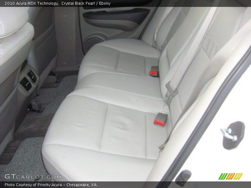 Crystal Black Pearl / Ebony 2010 Acura MDX Technology