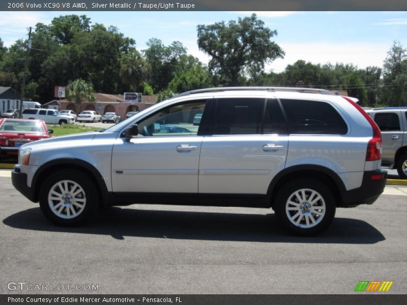 Silver Metallic / Taupe/Light Taupe 2006 Volvo XC90 V8 AWD